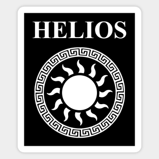 Helios Ancient Greek God of the Sun Symbol Magnet